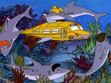 Magic school bus submarine